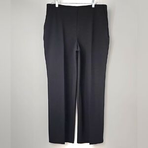 Express Classic Black Mid Rise Elevated Trouser Pockets‎ Minimalist Work Office